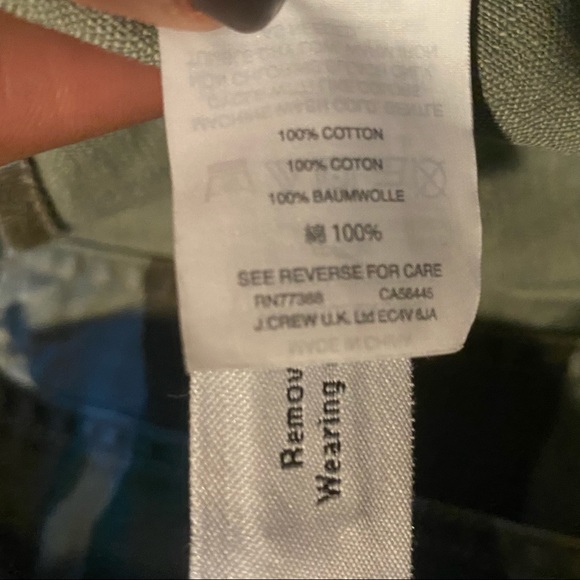 Jcrew women’s size Medium V-neck Button Down Cotton Denim jacket - Picture 9 of 9